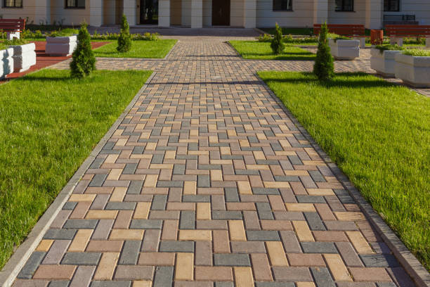 Permeable Paver Driveway in Belwood, NC